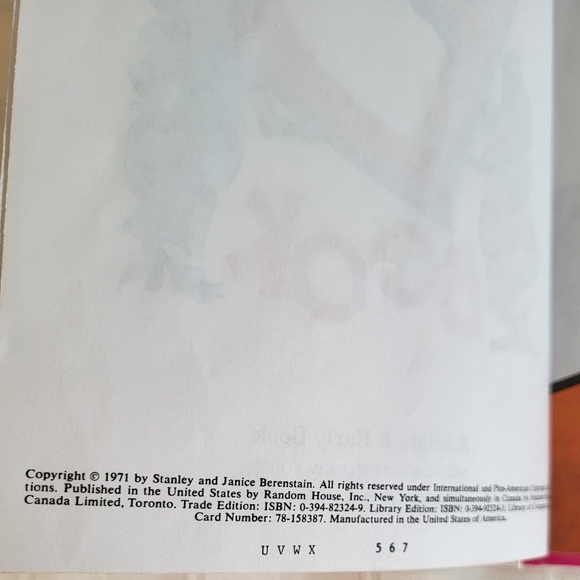 Lot of 3 Vtg Berenstain Bears Hard Cover Books Bright and Easy For Beginners - Picture 7 of 11